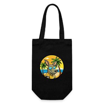 Aardvark Funny Cartoon Lunettes de soleil de plage d’été - Sac à bouteille - noir - Devant