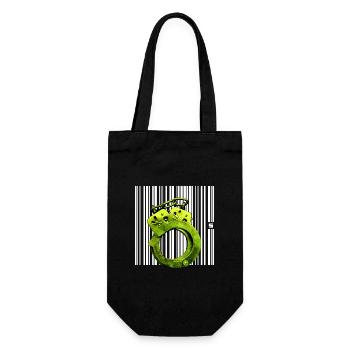 SPOT - STATUS - Geschenkbeutel für Flaschen - Schwarz - Vorne