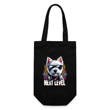 West Highland White Terrier Next Level Hip Hop Ges - Sac à bouteille - noir - Devant