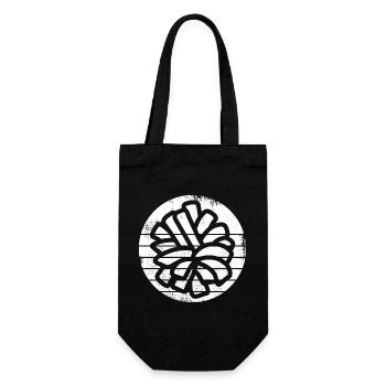 Cheerleader pompoms - Gift Bag for Bottles - black - Front