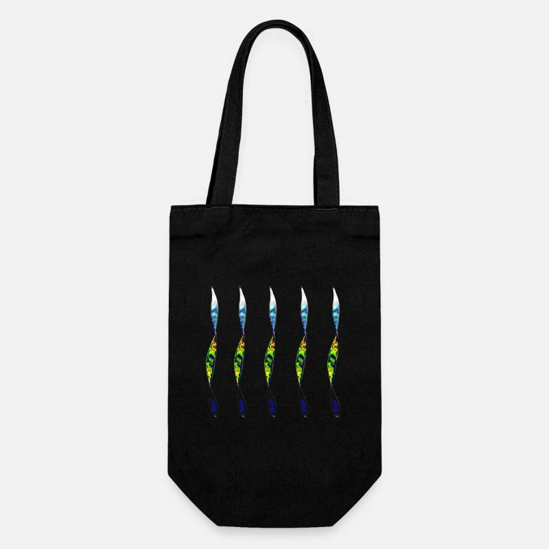 paire torsadée - Sac à bouteille - noir