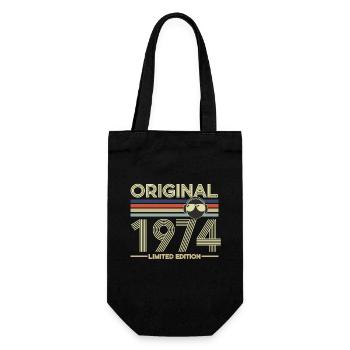 1974 - Gift Bag for Bottles - black - Front