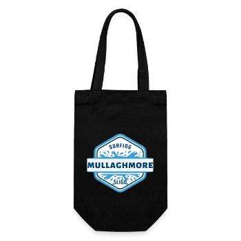 Irish Surfing Designs Mullaghmore Sligo - Gift Bag for Bottles - black - Front