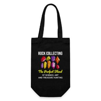 Collectionneur de chiens de roche Collectionneur Géologue - Sac à bouteille - noir - Devant