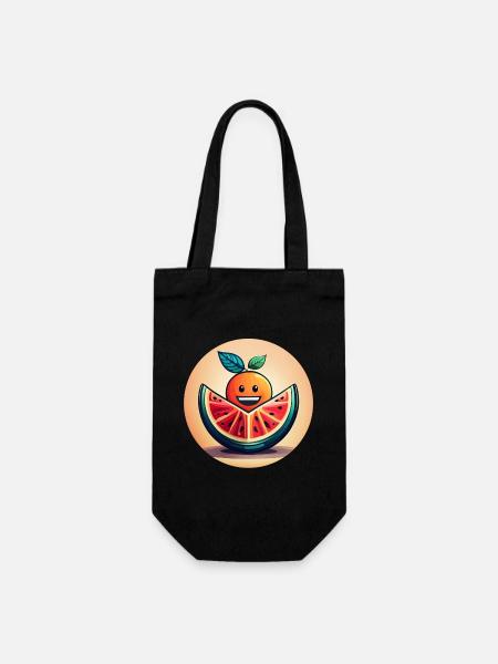 Fruity and colourful, diversity in the world - Gift Bag for Bottles - black