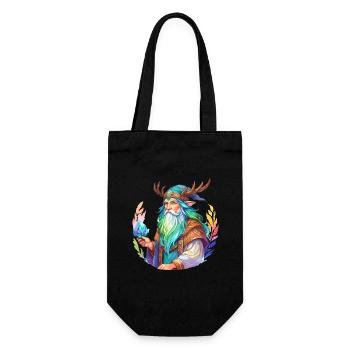Aquarelles de druide - Sac à bouteille - noir - Devant