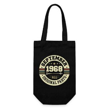 56e anniversaire 1968 Légendaire depuis septembre 1968 - Sac à bouteille - noir - Devant