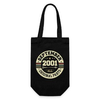 23e anniversaire 2001 Légendaire depuis septembre 2001 - Sac à bouteille - noir - Devant