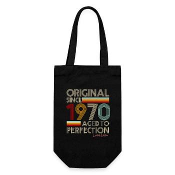 1970 - Gift Bag for Bottles - black - Front