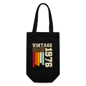 1976 - Gift Bag for Bottles - black - Front