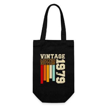 1979 - Gift Bag for Bottles - black - Front