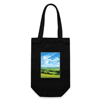 Cranborne Chase Aonb Affiche de voyage Souvenir WPA - Sac à bouteille - noir - Devant