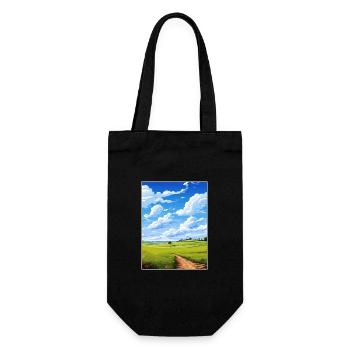 Howardian Hills Aonb Reiseposter Souvenir WPA - Geschenkbeutel für Flaschen - Schwarz - Vorne