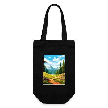 Kings Canyon Nationalpark Reiseplakat Souvenir - Geschenkbeutel für Flaschen - Schwarz - Vorne