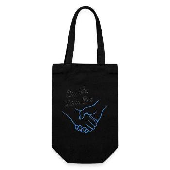 Amour fraternel - Sœur et frère - Sac à bouteille - noir - Devant