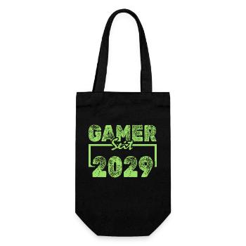 Gamer 2029 - Gift Bag for Bottles - black - Front