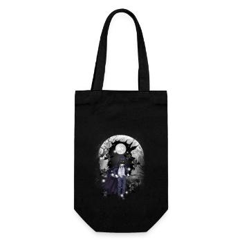 horreur halloweefn fleddermäuse épée de combattant - Sac à bouteille - noir - Devant