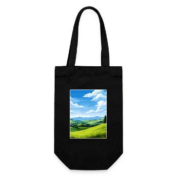 Sauerland Germany Travel Poster Souvenir Paint WPA - Gift Bag for Bottles - black - Front