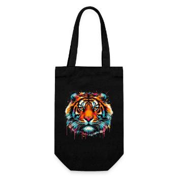 Tigre - Sac à bouteille - noir - Devant