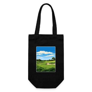 Tpc San Antonio Golf Voyage Poster Souvenir WPA - Sac à bouteille - noir - Devant
