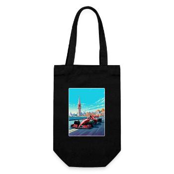 Istanbul Circuit Motorsport Rennen Türkei Reisen WPA - Geschenkbeutel für Flaschen - Schwarz - Vorne