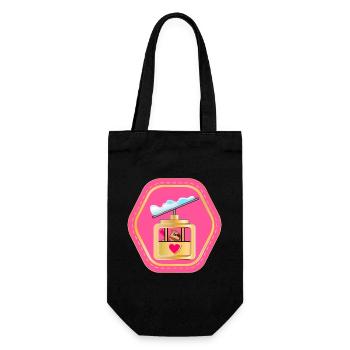 CAPYBARA SKIING GONDOLA LIFT - Gift Bag for Bottles - black - Front