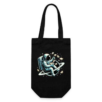 Vareniki Astronaut Yummy Gift - Gift Bag for Bottles - black - Front