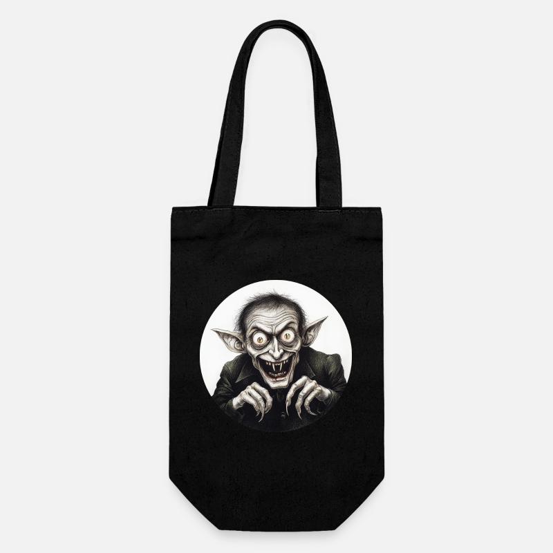 Vampire - Gift Bag for Bottles - black