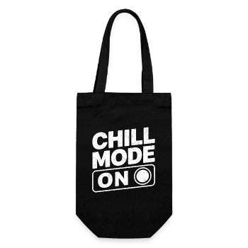 Chill Mode On Relax Relax - Gift Bag for Bottles - black - Front