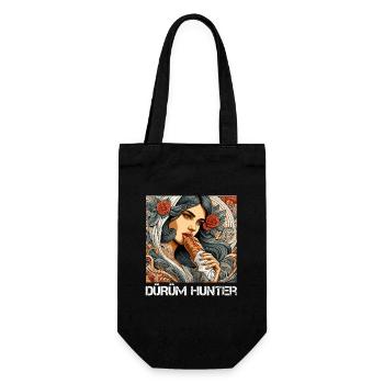 Dürüm Hunter Kebab Gift - Gift Bag for Bottles - black - Front