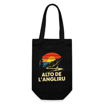 Alto de L'Angliru Cycling Spain - Gift Bag for Bottles - black - Front