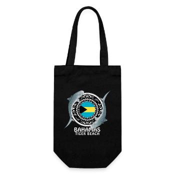 Tiger Beach, Bahamas - Sac à bouteille - noir - Devant