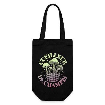 Cueilleur de Champis - Sac à bouteille - noir - Devant