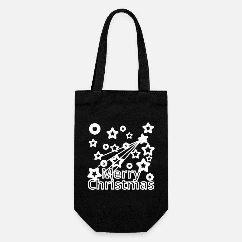 Christmas Sky - Sac à bouteille - noir