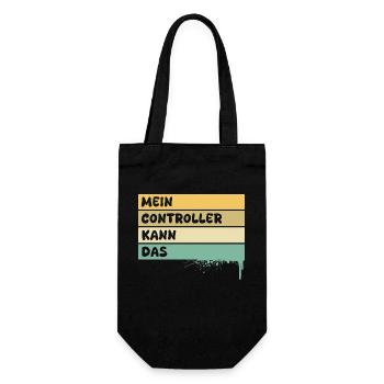Gift for Controller - Gift Bag for Bottles - black - Front