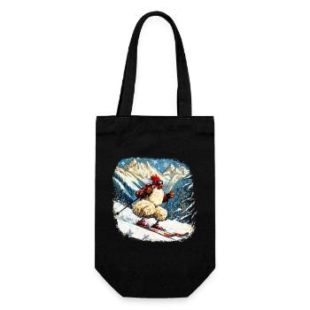 Poulet de ski - Sac à bouteille - noir - Devant