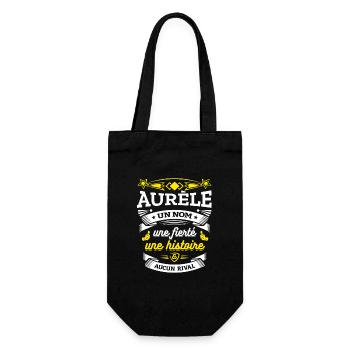 AURÈLE UN NOM UNE FIERTÉ AUCUN RIVAL - Sac à bouteille - noir - Devant