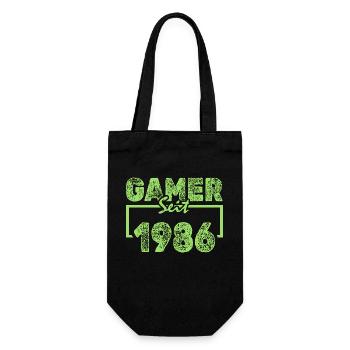 1986 - Gift Bag for Bottles - black - Front