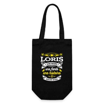 LORIS UN NOM UNE FIERTÉ AUCUN RIVAL - Sac à bouteille - noir - Devant