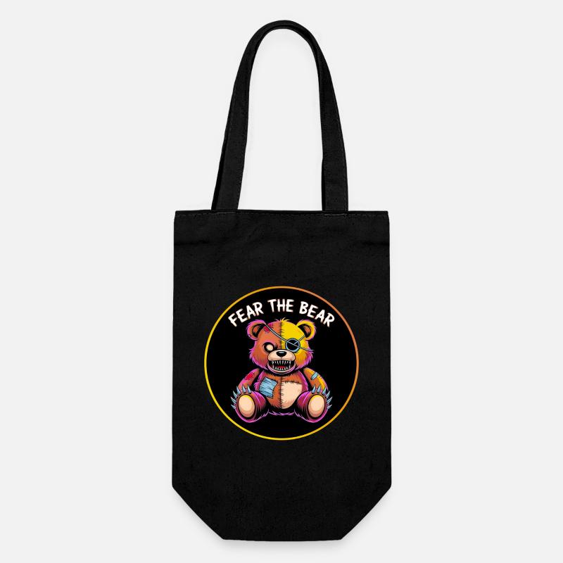 Craignez l’ours - Sac à bouteille - noir
