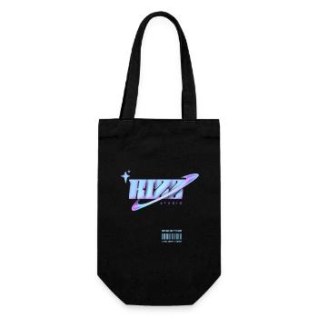 Rizz Studio Galaxy Look - Geschenkbeutel für Flaschen - Schwarz - Vorne