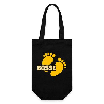 Patrons de naissance - Sac à bouteille - noir - Devant