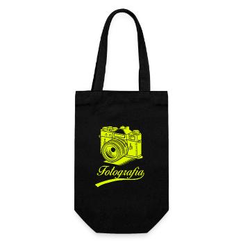Fotografia – Vintage Camera - Gift Bag for Bottles - black - Front