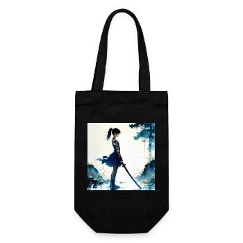 N-dless Nights: Megumi lost the fight - Gift Bag for Bottles - black - Front