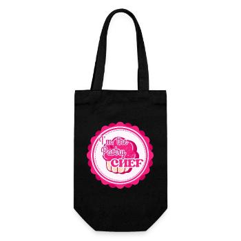 ICH BIN DER KONDITOR - Geschenkbeutel für Flaschen - Schwarz - Vorne