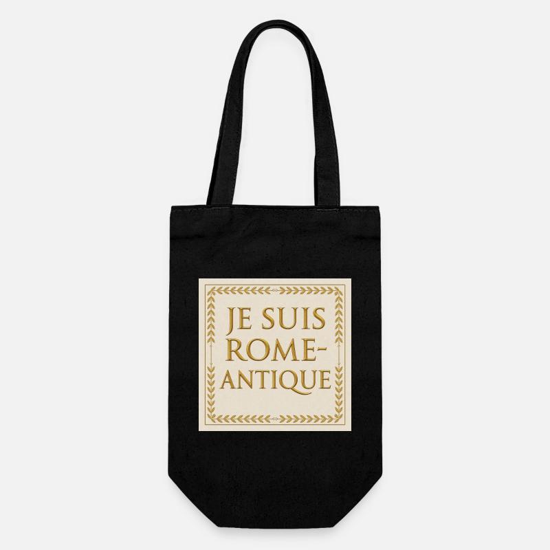 Je Suis Rome Antique - Sac à bouteille - noir
