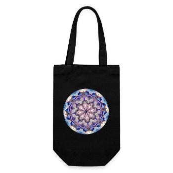 Mandala of Wisdom - Gift Bag for Bottles - black - Front