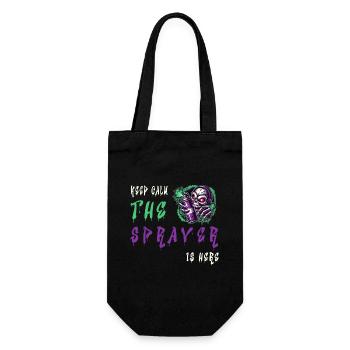 Keep Calm – Le pulvérisateur - Sac à bouteille - noir - Devant