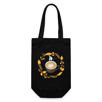 Coffee Lover - Gift Bag for Bottles - black - Front