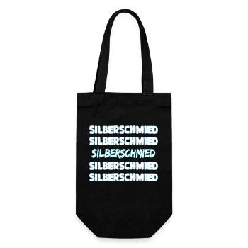 Job Silversmith - Gift Bag for Bottles - black - Front